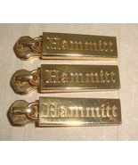 Hammitt Gold Tone Zipper Puller Lot of 3 - $53.77 CAD