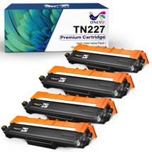 4 TN227 TN223 Black Toner Cartridge for Brother MFC-L3750CDW HL-L3290CDW... - $64.99