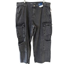 Old Navy Womens Baggy Wide Leg Jeans SZ 18 Mid Rise Cargo Skater Grunge ... - $29.99