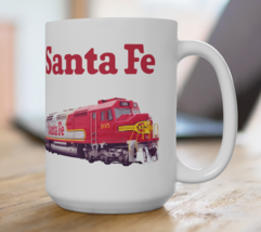 Atchison, Topeka and Santa Fe Railway FanRail Railroad Coffee Mug 15oz - $9.49