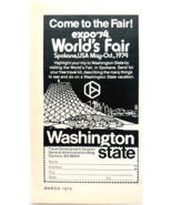 1974 Expo World&#39;s Fair Spokane Advertisement Washington State Vintage DW... - €21,47 EUR