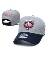 MLB-Minnesota Twins  New Era Baseball Cap adjustable 9FIFTY Gray/darkblue - $35.08 CAD
