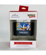 New! Hallmark Sega Genesis Sonic Game Cartridge Christmas Ornament - $380.59 MXN