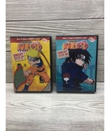 Naruto Uncut Season 1 Vol. 1 and 2 Shonen Jump (2) six DVD disc sets  VG - £11.66 GBP