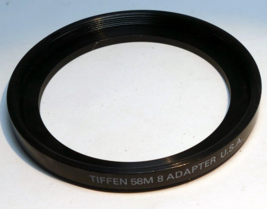 series VIII adapter 58mm step-up ring for 8 VIII 66.6mm holder Tiffen USA - $23.72