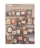 Vintage Cross Stitch Patterns, Short and Sweet #2 Miniature Sayings, Lei... - £15.92 GBP