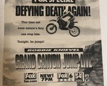 1999 Robbie Knievel Print Ad Grand Canyon Jump TPA21 - $5.93