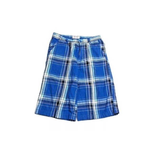 Primary image for Arizona Boys Size 16 Shorts Blue Plaid 