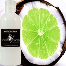 Tahitian Coconut Lime Premium Scented Bath Body Massage Oil Hydrating - £11.12 GBP+