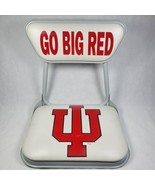 Clarin Boxx Seats Folding Bleacher Stadium Chair Indiana University Hoos... - £47.42 GBP