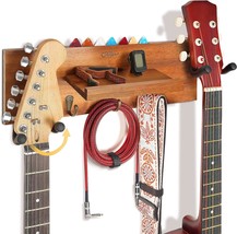 Guitar Holder Wall Stand Hanging Rack For Acoustic Electric Guitar, Bass... - £32.05 GBP
