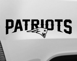 NE Patriots 18&quot; Vinyl Car Truck Decal Window Sticker - £13.91 GBP