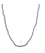 Vintage Purple Lavender Beaded Necklace Womens Costume Jewelry - $19.40