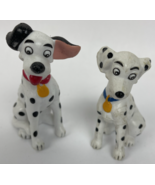 2 x Walt Disney 101 Dalmations Pongo 3&quot; Dog Pupper Pup Cake Topper Figur... - $21.69 CAD