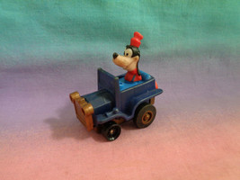 Vintage McDonald&#39;s Disney Miniature Goofy Blue Jeep Pullback and Go - (1) - £1.14 GBP