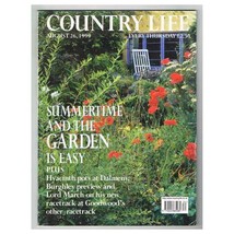 Country Life Magazine August 26 1999 mbox228 Summertime And The Garden Is... - £3.84 GBP