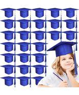 BeapTcely Preschool Grad Caps with Tassel Blue 30 Count Child Size - $821.79 MXN