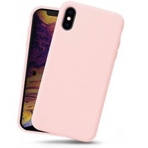 Liquid Silicone Gel Rubber Shockproof Case for iPhone Xs Max 6.5&quot; LIGHT PINK - £6.12 GBP