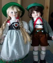 Adorable Precious German Sister and Brother Pair – Porcelain Dolls - £610.99 GBP