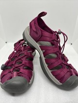 Keen Whisper Hiking Sandals Shoes Womens 7.5 Beet Red 1012229 Outdoor Waterproof - £21.62 GBP