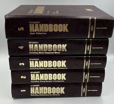 Vintage Southwestern Student Handbook Lot Of 5 Books - £28.52 GBP