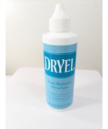 Vintage Dryel Stain Remover Bottle Liquid 3.38oz teal blue label 2001 P&amp;... - $167.84 MXN
