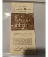 Vintage Travel Brochure Historic Houmas House 1800 1840 Burnside Louisia... - $411.25 MXN