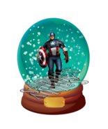 Avenger Snow Dome A4-Digital-clipart-gift card-gift tags-banner-backgrou... - $37.17 MXN