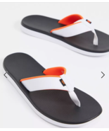 Nike Mens Kepa Kai Slide Sandals Thong orange White Flip-Flops   - £27.10 GBP