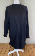socialite NWT women’s high neck sweater dress size M black M7 - £9.35 GBP