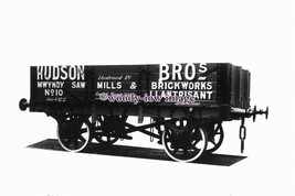 pu3220 - Wagon -No.10 Hudson Bros. Mwyndy Saw Mills &amp; Brickworks- print 6x4 - £2.20 GBP