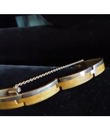 Vtg. Marriage of Metals Link bracelet/SIlver,Brass &amp; Copper - $244.49 CAD