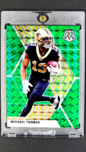2020 Panini Mosaic Green Prizm #143 Michael Thomas New Orleans Saints Card - $2.03
