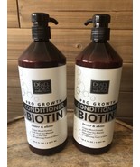 Lot of 2 Dead Sea Collection 30.6oz Pro Growth Biotin Luster Shine Condi... - $32.71