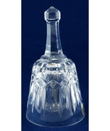 Atlantis Full Lead Crystal Bell Fatima Cut Hand Blown for Bloch Crisal P... - $17.79 CAD