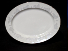 Vintage 1960s NORITAKE Japan 6315 ARMAND 14” Oval Serving Platter - Retired - $24.73