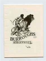 The Burroughs Bibliophiles Directory 1960&#39;s - £14.21 GBP