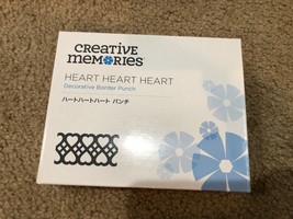 Creative Memories Heart Heart Decorative Border Punch Card scrapbooking NLA Rare - £43.61 GBP
