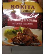 Kokita Bumbu Rendang Padang (Dry Curry Seasoning) 3-ct, 180 gram - $40.23 CAD
