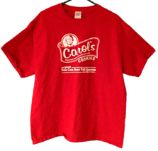The Walking Dead Carol&#39;s Cookies T shirt size XL red (Zombies) 100% cotton - £9.48 GBP