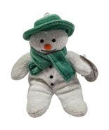The Snowman Plush 6.25&quot; Raymond Briggs Green Hat Scarf 2005 With Tags NWT - $527.43 MXN