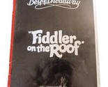 Vintage Playbill Paramount Theatre Seattle 1989 Fiddler on the Roof - £11.83 GBP