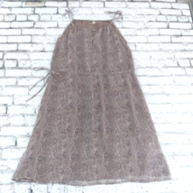 Vero Moda Dress Womens Small UK 36 Gray Animal Print Sleeveless Lined Keyhole - £17.57 GBP