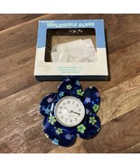 Vintage 90s Y2K Air Groovy Inflatable Clock “Floating Daisy” 7” Tall 7” ... - $18.00