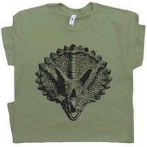 Triceratops T Shirt Cool Dinosaur T Shirt Jurassic Park Tee Dinosaur Shirt For M - £15.16 GBP