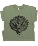 Triceratops T Shirt Cool Dinosaur T Shirt Jurassic Park Tee Dinosaur Shi... - £14.93 GBP