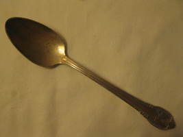 Rogers Bros. 1847 Remembrance Pattern Silver Plated 6" Tea Spoon #2 (marred) - $3.00