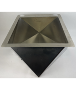 Franke Undermount 14.25&quot; Diamond Cut Stainless Steel Sink with 9 5/8 Inc... - $2,916.05 MXN