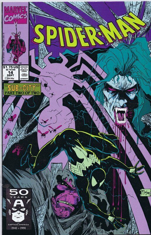 Primary image for Spiderman #14 ORIGINAL Vintage 1991 Marvel Comics Todd McFarlane