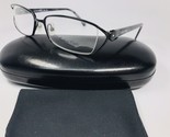 New Calvin Klein Collection 494 599 Black &amp; Grey Eyeglasses 52mm with Case - $49.45